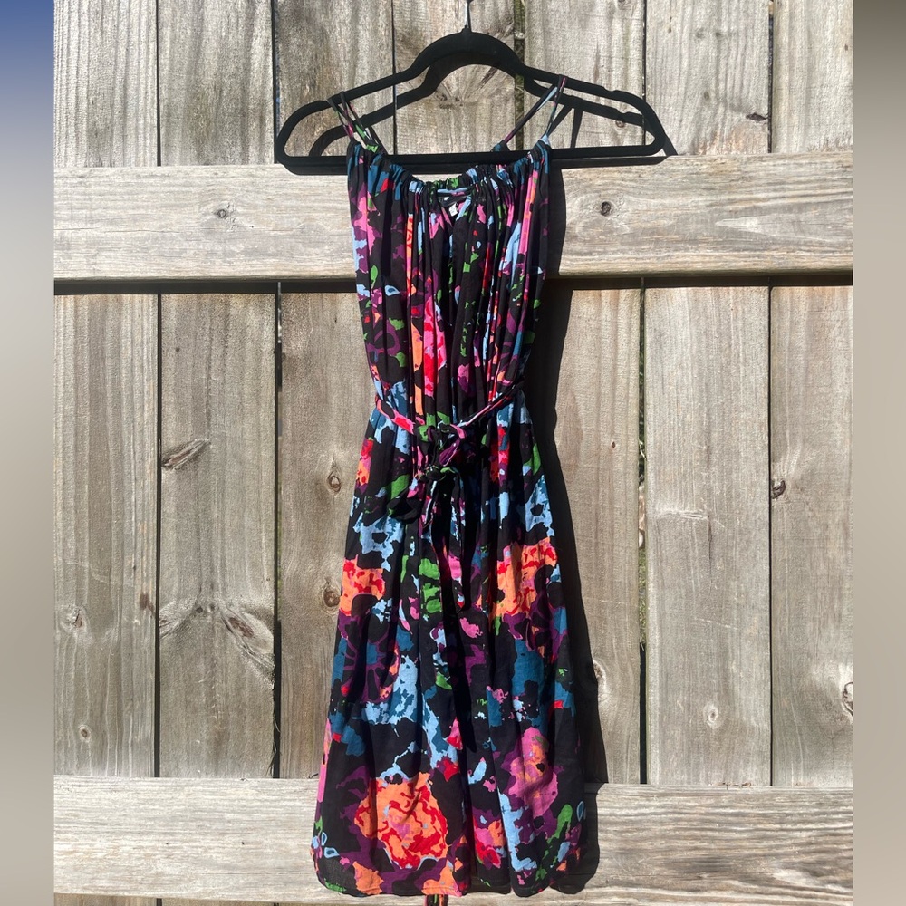 Thakoon Abstract Floral Multicolor Women's Dress size S